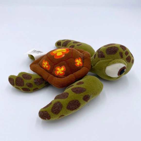 Disney Store Finding Nemo SQUIRT Sea Turtle Plush 6" Mini Bean Bag Stuffed Toy - Picture 1 of 6